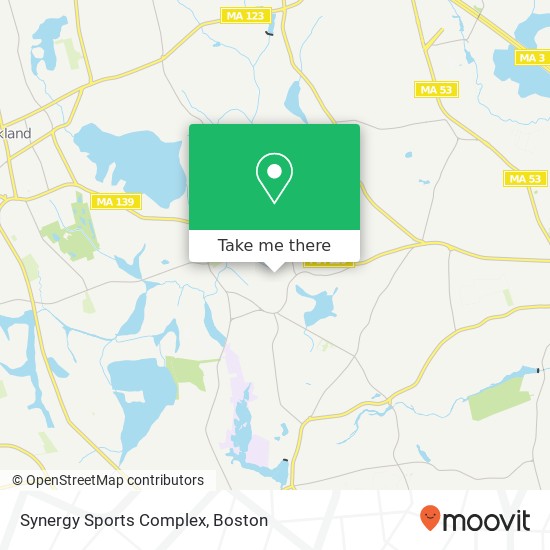 Synergy Sports Complex map