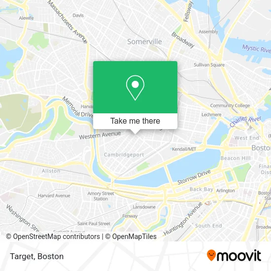 Mapa de Target