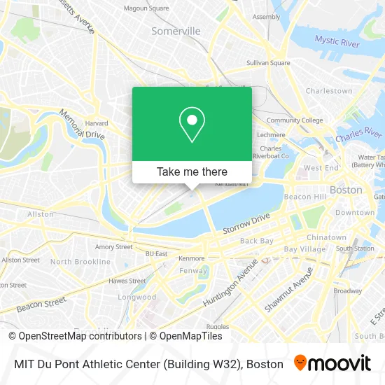 MIT Du Pont Athletic Center (Building W32) map