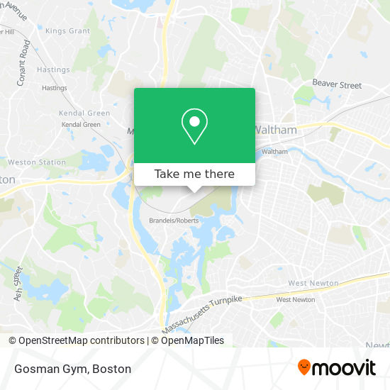 Gosman Gym map