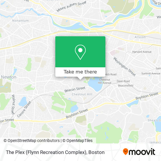 Mapa de The Plex (Flynn Recreation Complex)