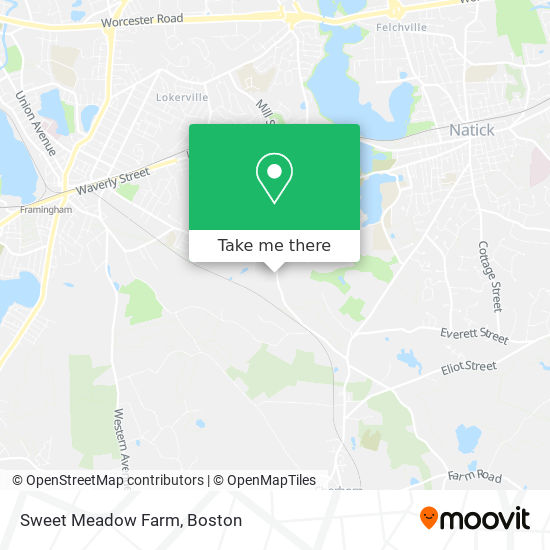 Mapa de Sweet Meadow Farm