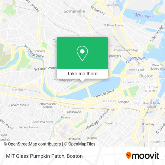 MIT Glass Pumpkin Patch map