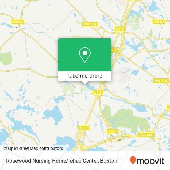 Rosewood Nursing Home / rehab Center map