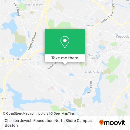 Mapa de Chelsea Jewish Foundation North Shore Campus