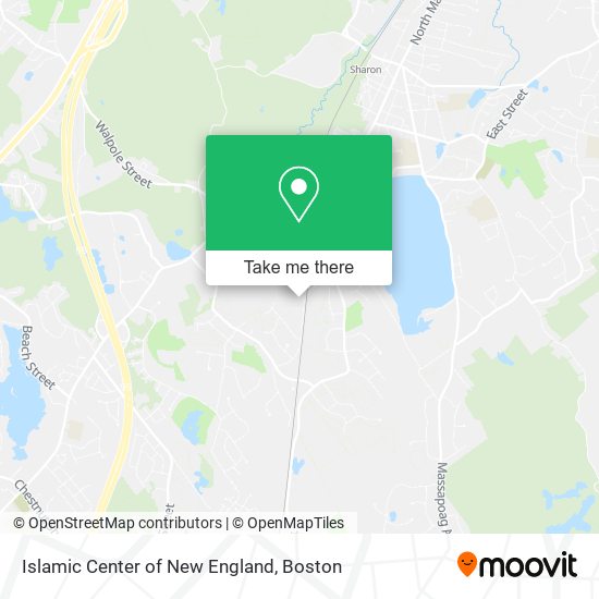 Mapa de Islamic Center of New England
