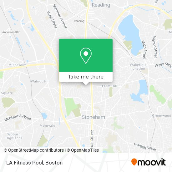 Mapa de LA Fitness Pool