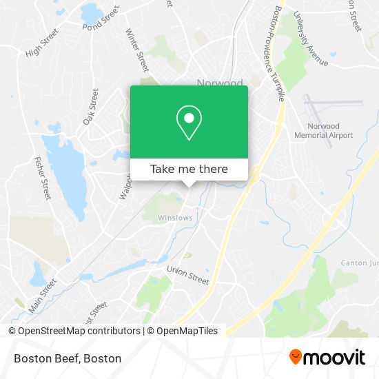 Mapa de Boston Beef