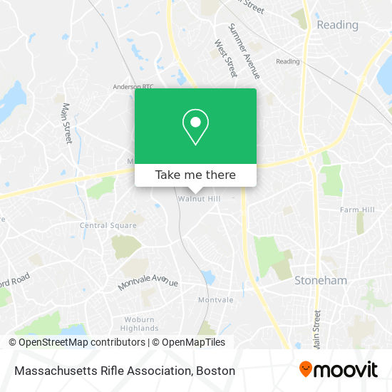 Mapa de Massachusetts Rifle Association