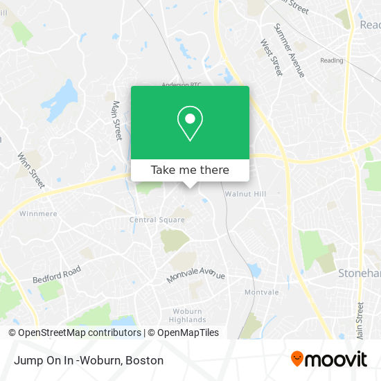 Jump On In -Woburn map