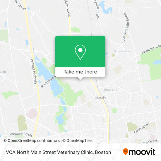 Mapa de VCA North Main Street Veterinary Clinic