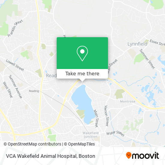 Mapa de VCA Wakefield Animal Hospital