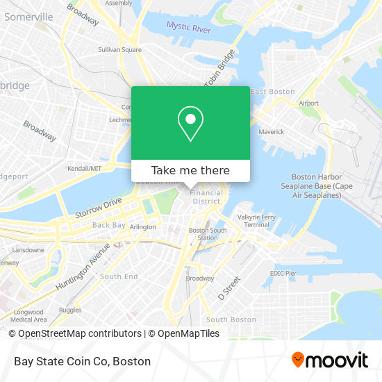 Bay State Coin Co map