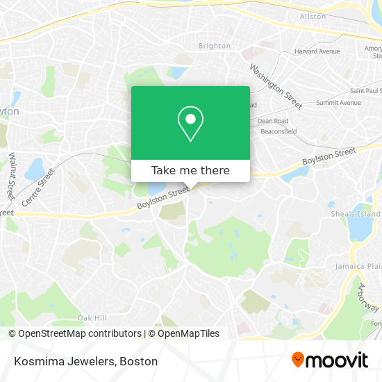 Kosmima Jewelers map