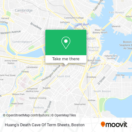 Huang's Death Cave Of Term Sheets map