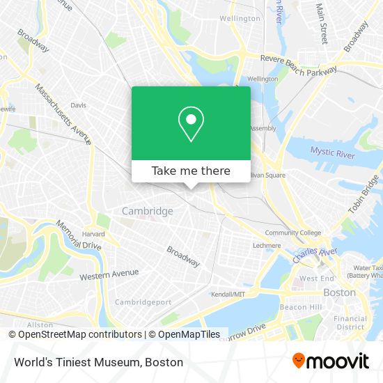 Mapa de World's Tiniest Museum