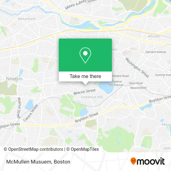 McMullen Musuem map