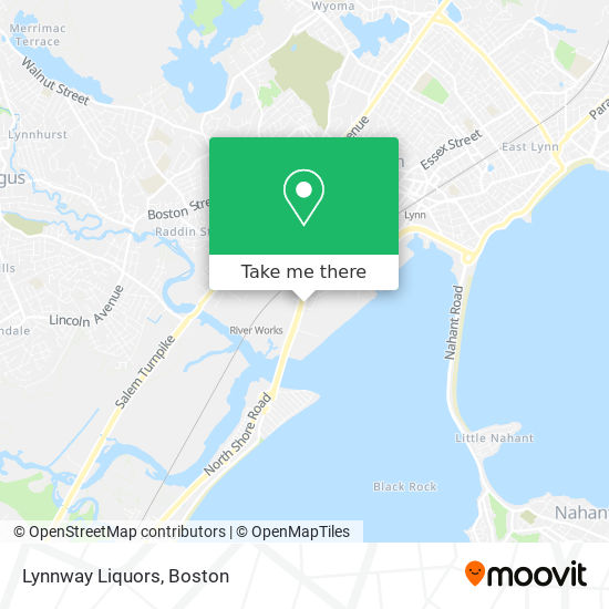 Mapa de Lynnway Liquors