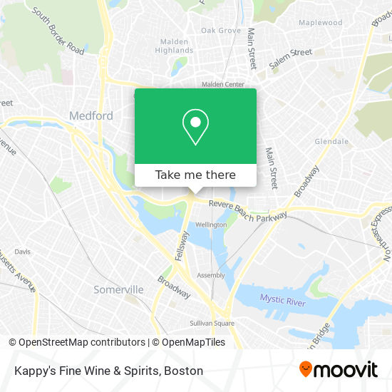 Kappy's Fine Wine & Spirits map