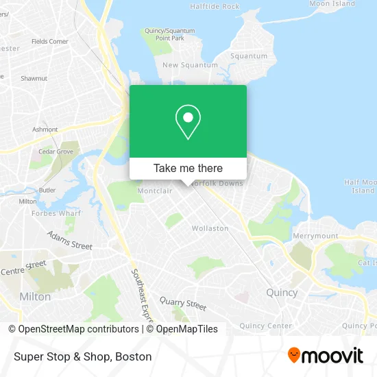 Mapa de Super Stop & Shop