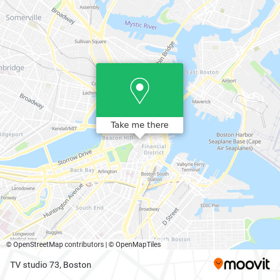 Mapa de TV studio 73