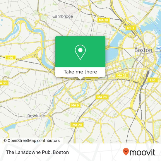 The Lansdowne Pub map