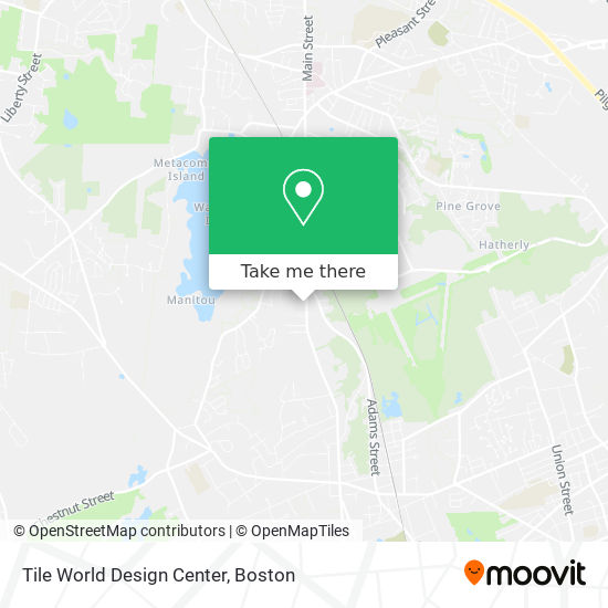 Tile World Design Center map