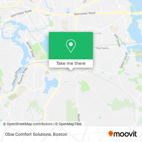 Obie Comfort Solutions map