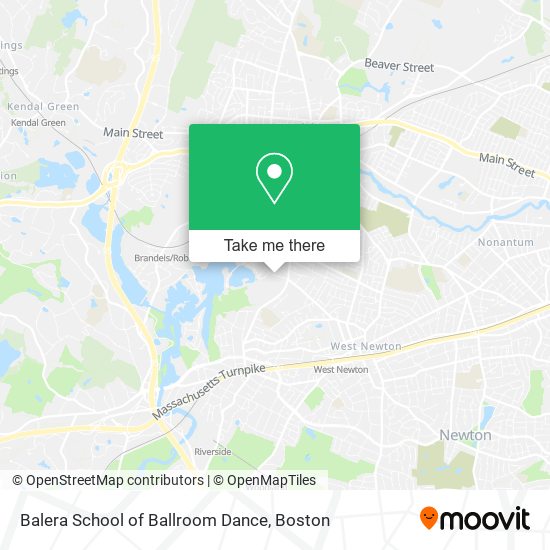 Mapa de Balera School of Ballroom Dance