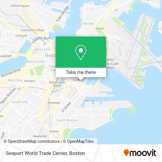 Seaport World Trade Center map