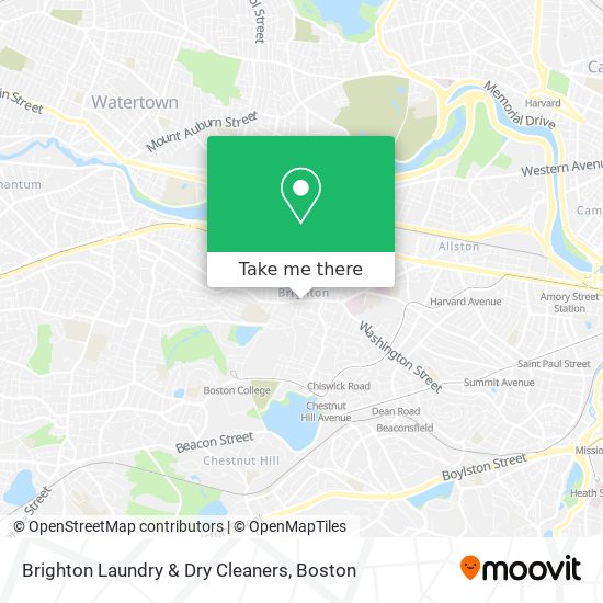 Brighton Laundry & Dry Cleaners map