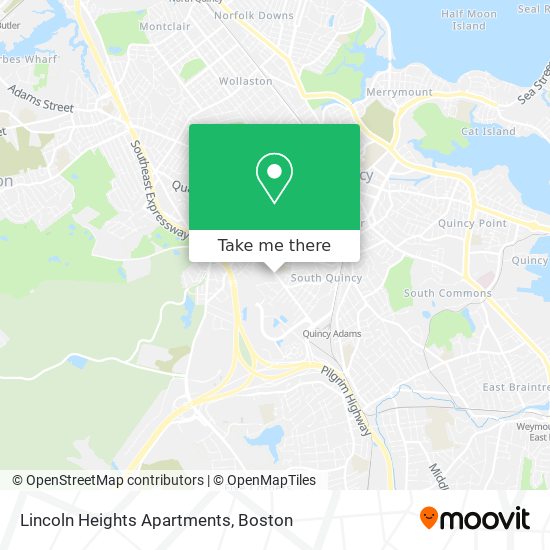 Lincoln Heights Apartments map