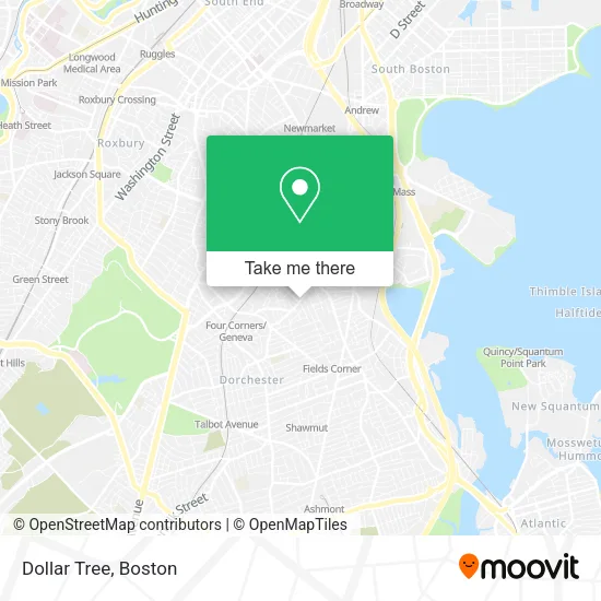 Dollar Tree map