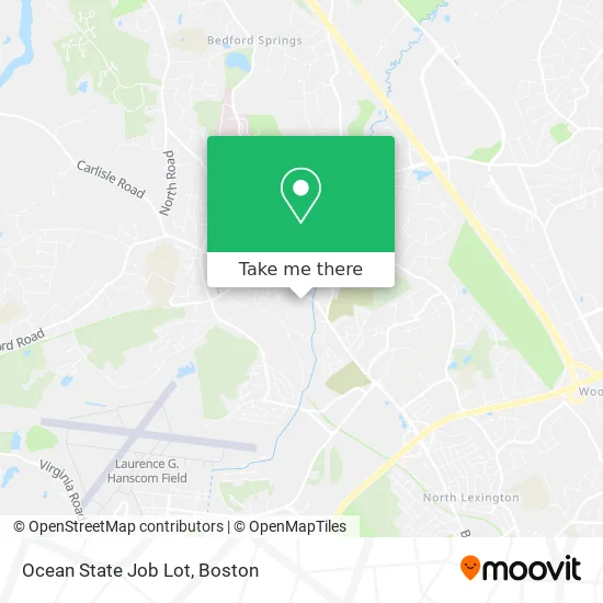 Ocean State Job Lot map