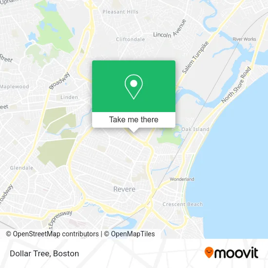 Mapa de Dollar Tree