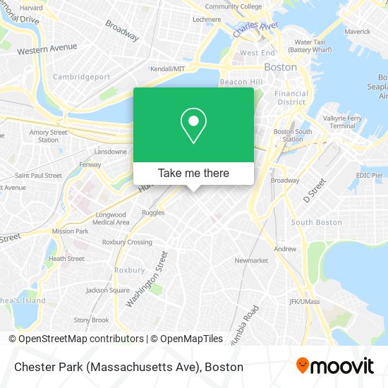 Mapa de Chester Park (Massachusetts Ave)