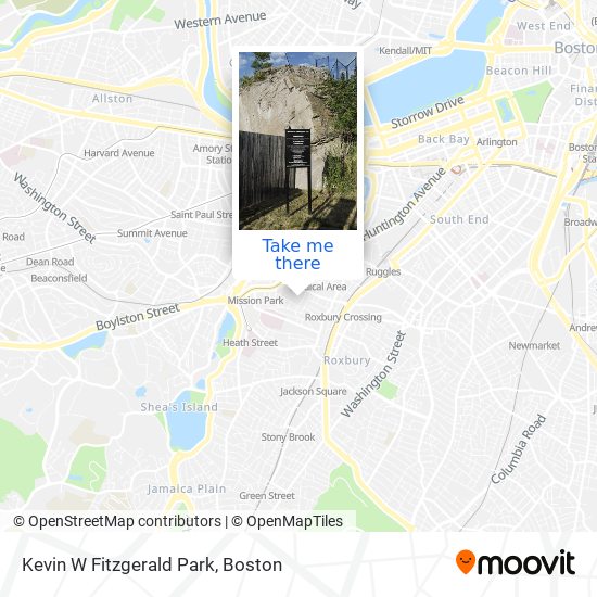 Mapa de Kevin W Fitzgerald Park
