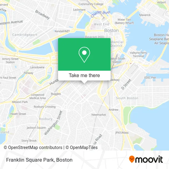 Franklin Square Park map