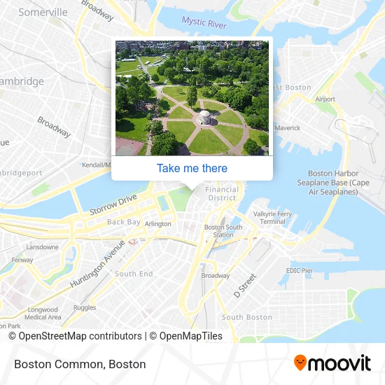 Boston Common map