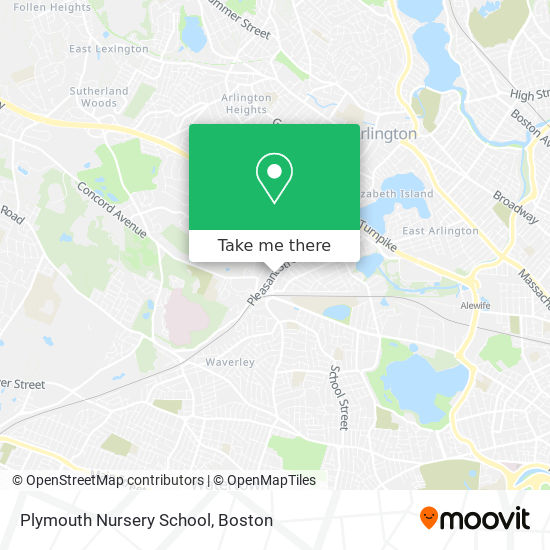 Mapa de Plymouth Nursery School