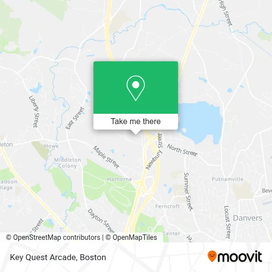 Key Quest Arcade map