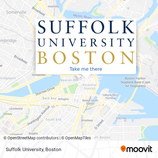 Suffolk University map