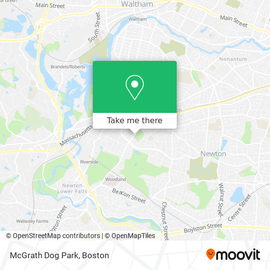 McGrath Dog Park map