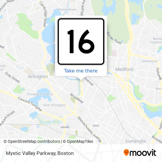 Mapa de Mystic Valley Parkway