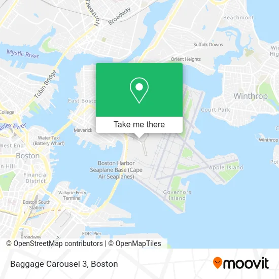 Baggage Carousel 3 map