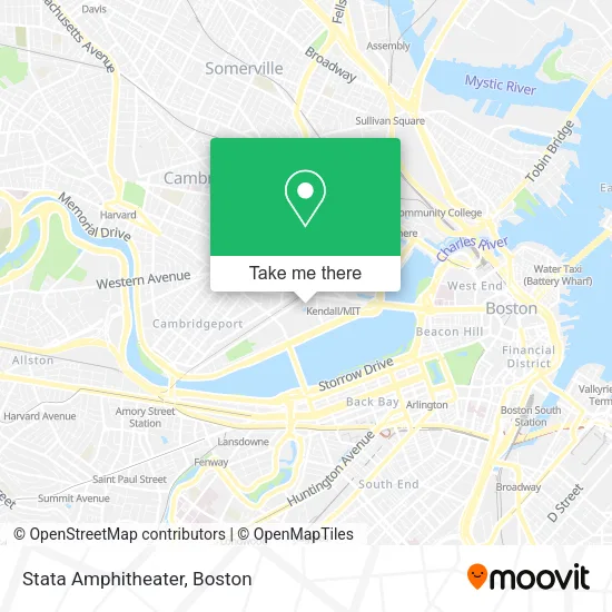 Mapa de Stata Amphitheater