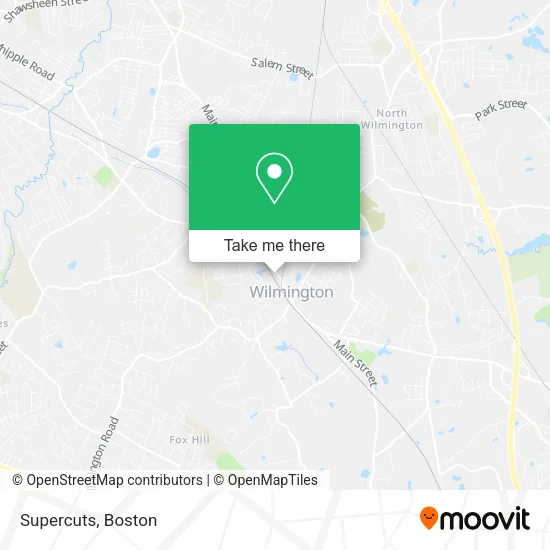 Supercuts map