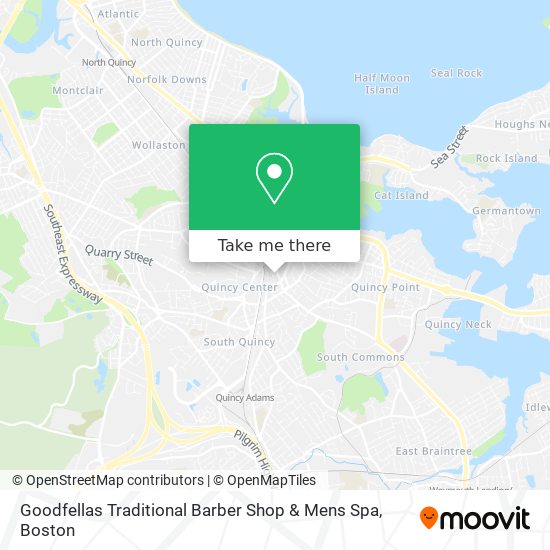Mapa de Goodfellas Traditional Barber Shop & Mens Spa