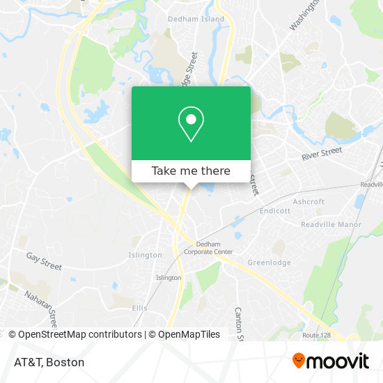 AT&T map