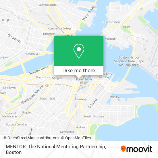 MENTOR: The National Mentoring Partnership map